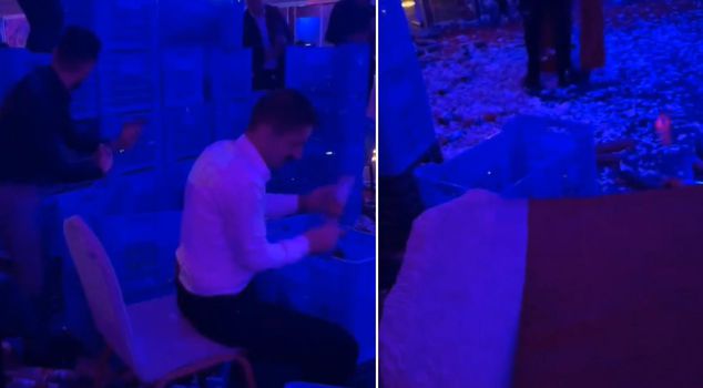 В ночном клубе сорил деньгами! Взорвал конфетти на 1 миллион лир для консоматрисы.