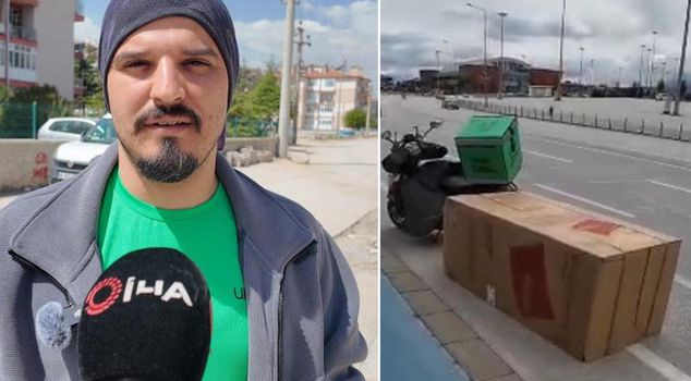What he found by the roadside—bags, wallets, and all—was incredible.