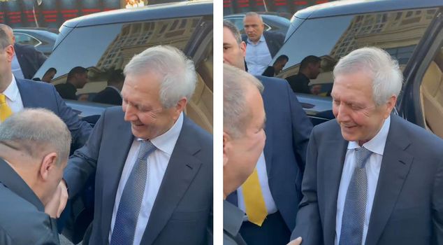 Bomb statement from Aziz Yildirim to the person who wants to kiss his hand