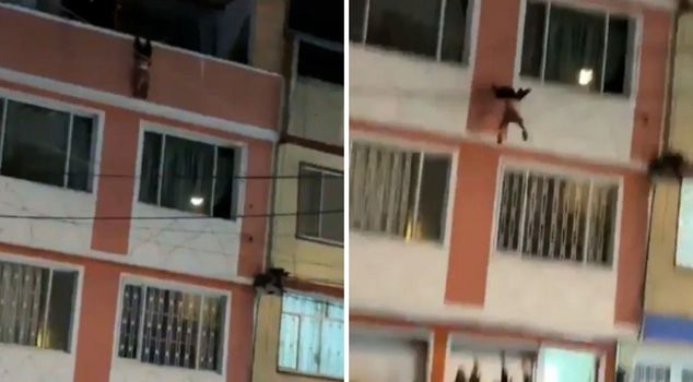 Father's smoking pleasure almost cost a life! The baby left home alone fell for the third time.