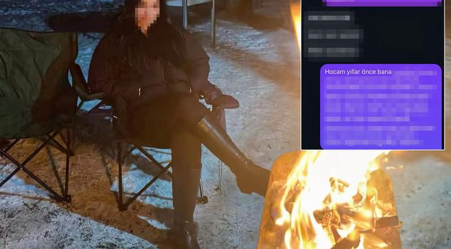 The message the young woman sent to her middle school teacher became a hot topic.