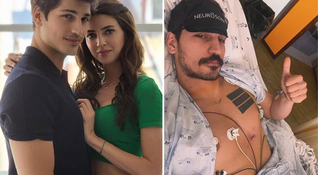 Good news came from famous actor Oktay Çubuk, who had survived a life-threatening danger in Portugal.