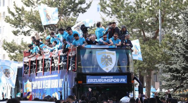 إرزورومسبور إف كيه، الذي صعد إلى الدوري السوبر، حطم الرقم القياسي للنقاط في تاريخ الدوري الأول.