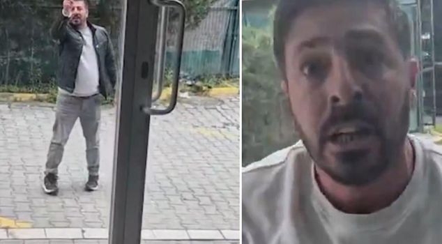 A man who got a shave and didn't pay, raided the shop when the barber said, 'Don't come again.'