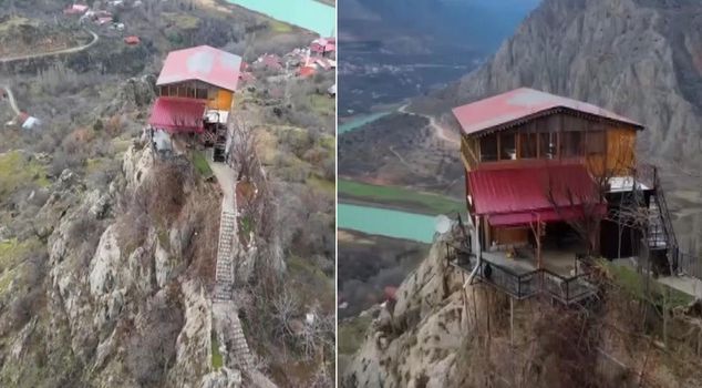 Those who see it turn and look again! The story of the house at the top is quite interesting.