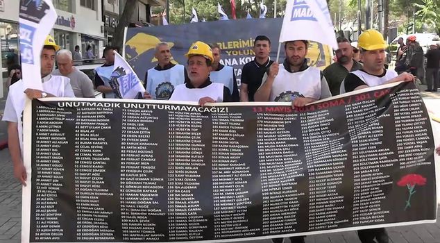 12th anniversary of the Soma Mine Disaster! Union members call for justice