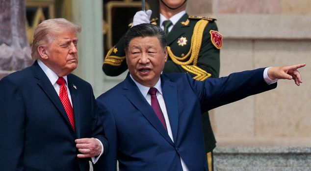 The historic meeting between US President Trump and Chinese President Xi Jinping has begun: We must be partners, not rivals.