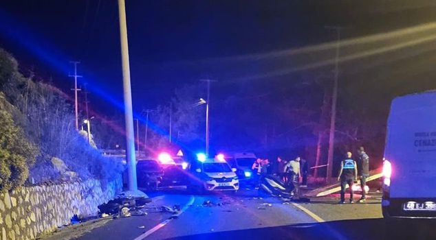 Two motorcycles collided in Marmaris: 2 dead