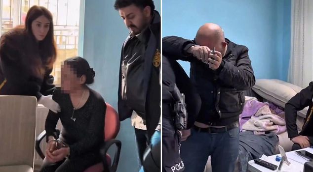 مداهمة بيت الدعارة في صالون التدليك! تلك اللحظات على الكاميرا