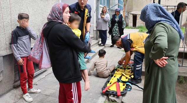 The incident involving two siblings playing on the balcony was heart-stopping.