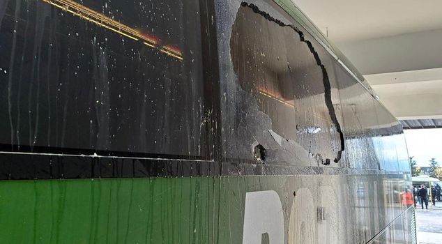 اعتداء بالحجارة والبيض على حافلة فريق بودروم إف كيه
