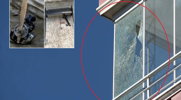 В Самсуне упал беспилотник! Возникла большая паника, повреждены дома