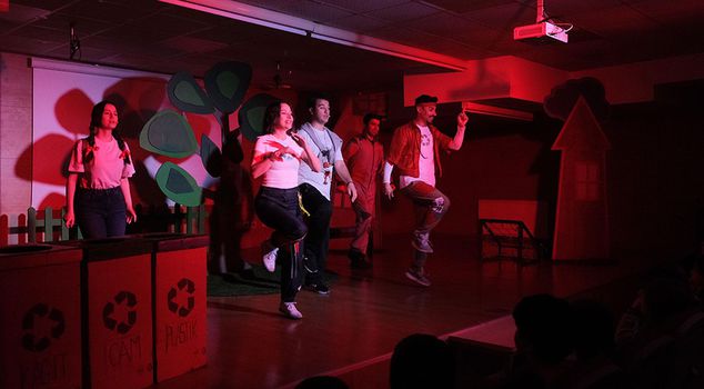 Zero Waste Foundation’s interactive theater for children: “The Child from the Future” in schools