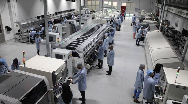 Technology giant Foxconn is moving its production base to Istanbul
