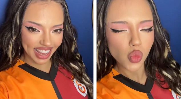 Eurovision winner Dara wore a Galatasaray jersey and asked for support