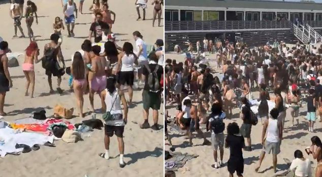 Beach turns into battleground in the USA! 3 teenagers stabbed