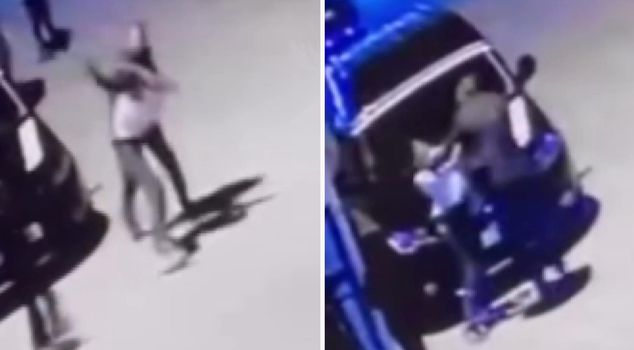 The moments when the 11-year-old child was beaten to death were captured on security camera.