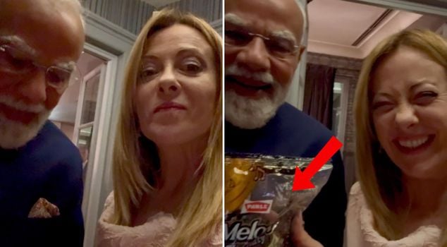 'Melody' surprise from Modi to Meloni! A humorous gesture in diplomacy.