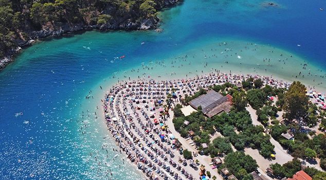 Türkiye's coasts are now a world brand! Our number of Blue Flag beaches has increased to 580.