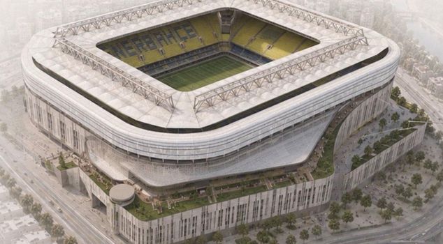 Aziz Yıldırım's new 64,000-capacity stadium project has emerged.
