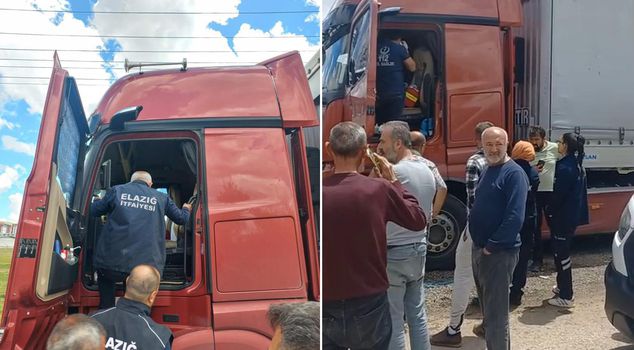 Truck driver found dead inside his vehicle in Elazığ