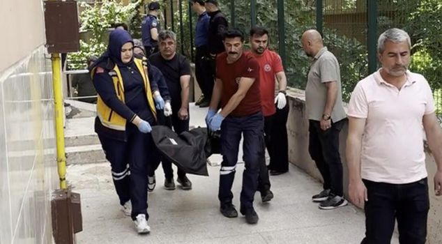 A woman who fell from the 5th floor while cleaning has died.