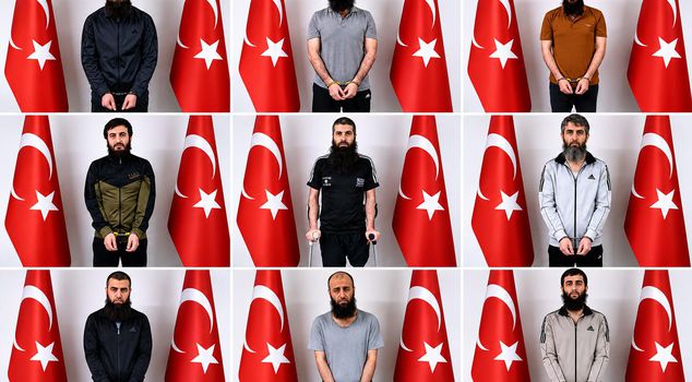 MİT cross-border operation! 10 ISIS terrorists, one linked to the Ankara train station massacre, captured.
