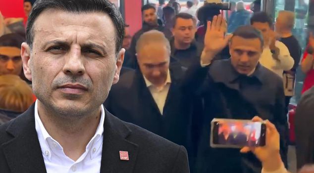 CHP Istanbul Provincial Chairman Özgür Çelik arrived at the headquarters.