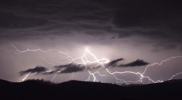A person grazing animals in Van was struck by lightning.