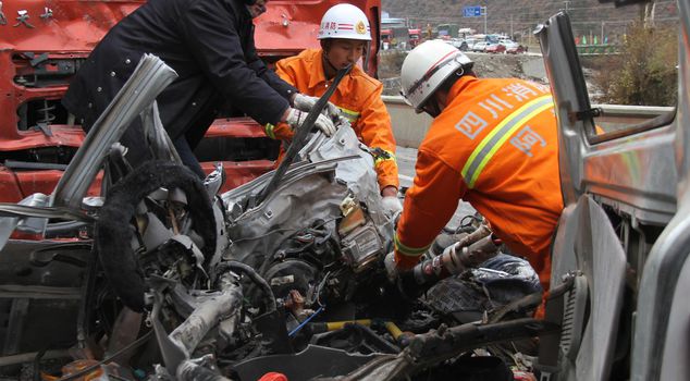 Massacre-like accident in China! 13 people dead, 3 injured.