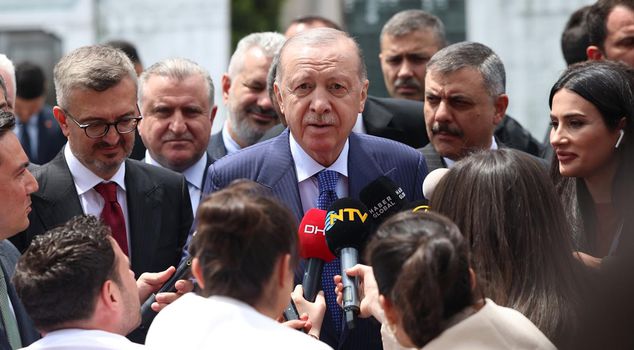 President Erdogan at Hagia Sophia! Striking statements after Friday prayer.