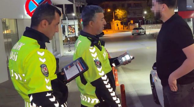 He didn't blow into the breathalyzer, was fined 352 thousand lira and had his license confiscated for 5 years.