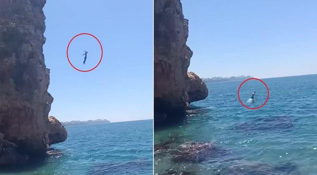 Great unscrupulousness! Scandalous words after the young man who jumped from 40 meters