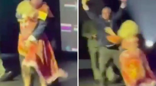 Scandalous moments live: Radio manager harassed female award-winning host on stage!