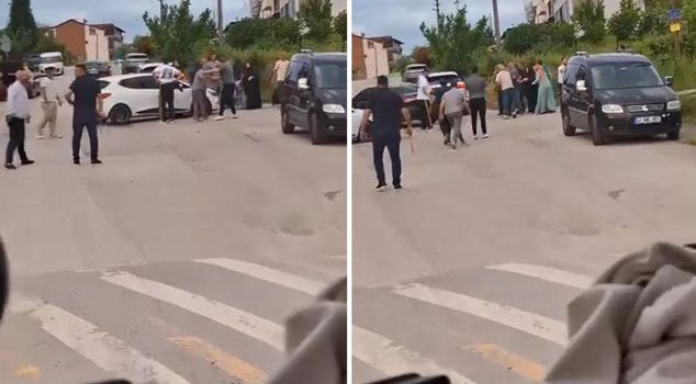 Fight with guns, sticks and stones between two families in Kocaeli: 10 injured