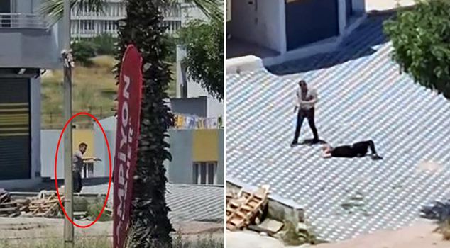 Моменты, когда отставной полицейский убил своего сына, попали на видео! Он стрелял, пока не закончилась обойма.
