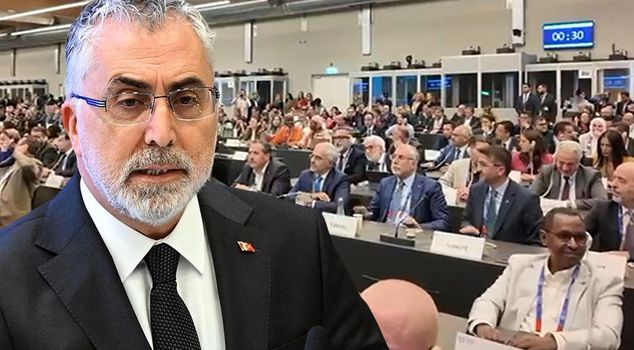 Israeli diplomat protested by Minister Işıkhan and the Turkish delegation! Could not finish his speech.