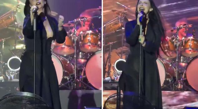 Şebnem Ferah on stage for the first time in 6 years