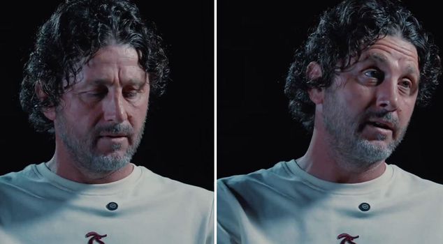 Fatih Tekke's reaction to his wife calling during a documentary shoot is receiving praise.