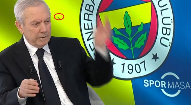 Aziz Yıldırım's struggle with a fly during a live broadcast