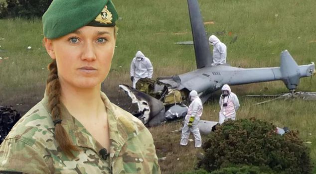 The UK's only female commando lost her life during a training flight