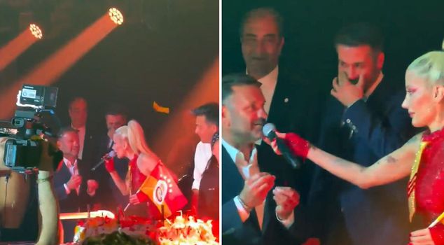 Bomb response from Okan Buruk to the question 'If I were a footballer, which position do you think I would play?' asked by İrem Derici
