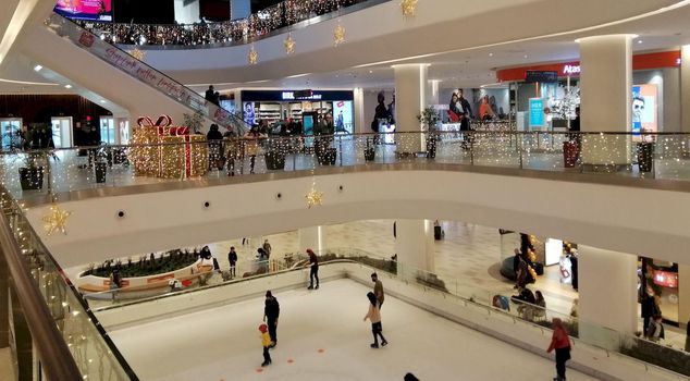 The entire giant mall in Istanbul has been sold.