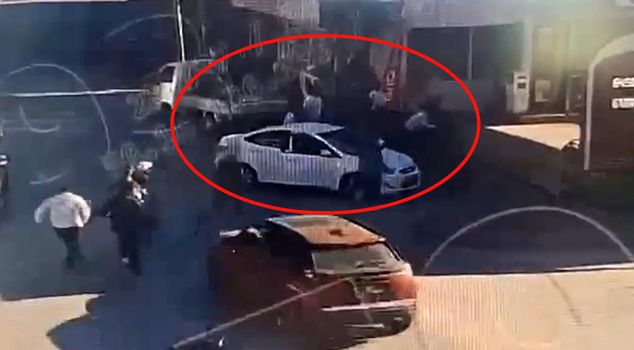 The phrase 'Look ahead' caused chaos: 6 people left the driver covered in blood