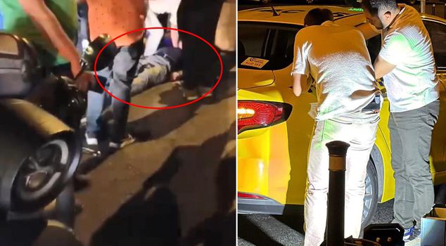 في شيشلي، أصيب سائق تاكسي بجروح خطيرة بعد تعرضه لهجوم من أحد ركابه