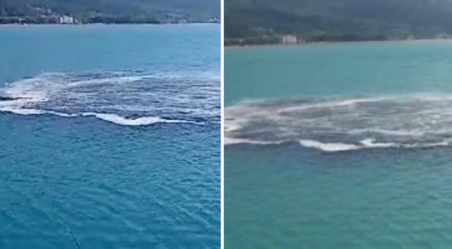 Interesting incident in Kastamonu: Citizens panicked as the sea swelled for 10 minutes