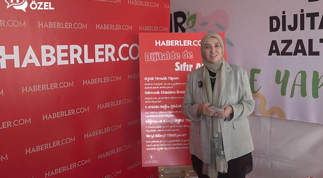 DEVA Party Istanbul Deputy Elif Esen participated in the Digital Waste Test of Haberler.com at the Zero Waste Festival and scored 80 points.