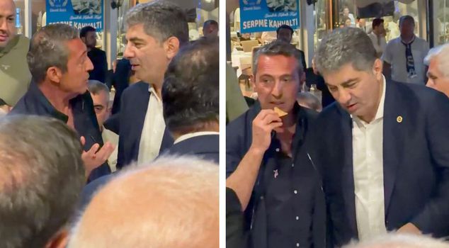 Hakan Safi and Ali Koç came together just hours before the election