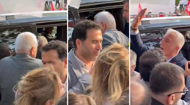 Great tension at the rally! Özgür Özel took the booed name into his official vehicle.