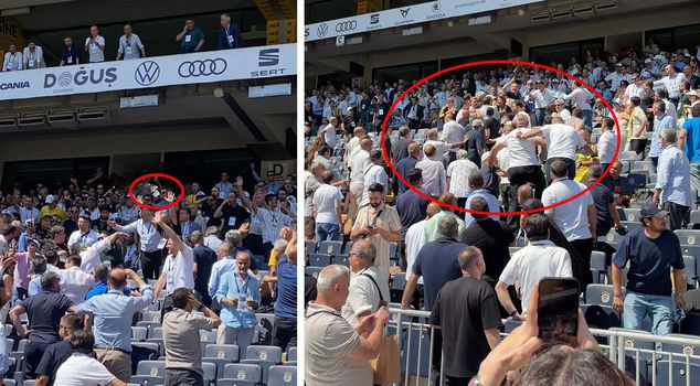 Members clashed! Fight at Fenerbahçe Extraordinary Elective General Assembly.